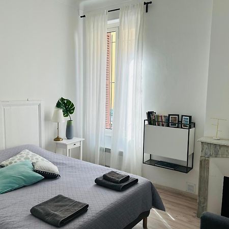 Charmante 3 Zimmer, Stadtwohnung,Strandnähe Menton Exterior foto