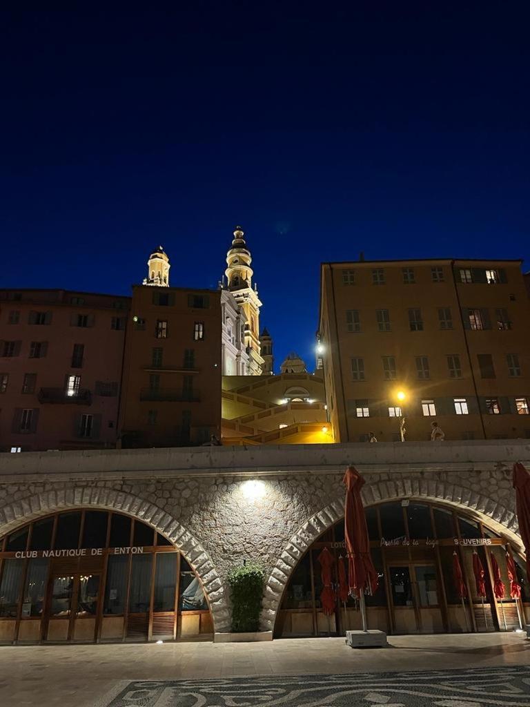 Charmante 3 Zimmer, Stadtwohnung,Strandnähe Menton Exterior foto