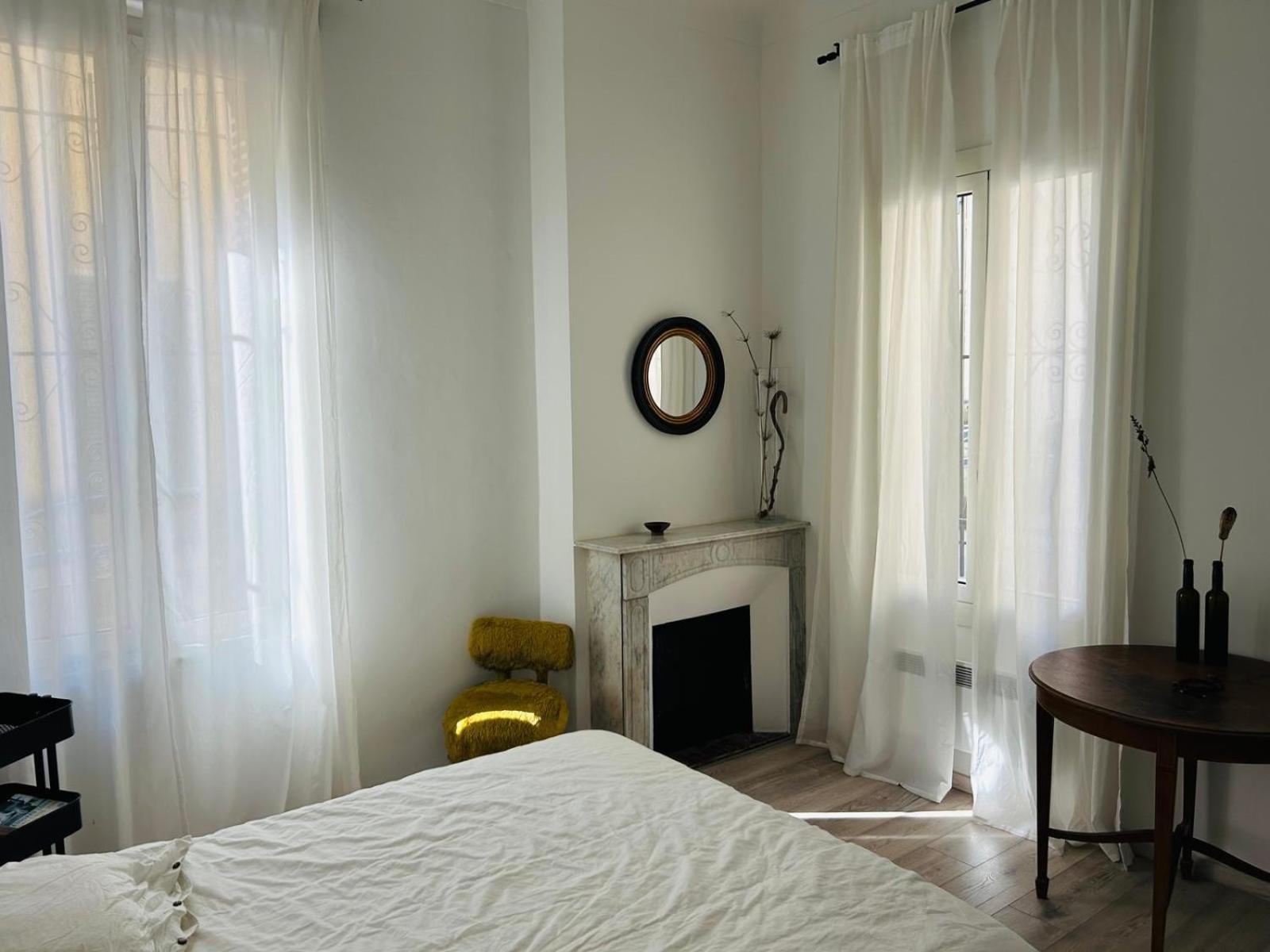 Charmante 3 Zimmer, Stadtwohnung,Strandnähe Menton Exterior foto