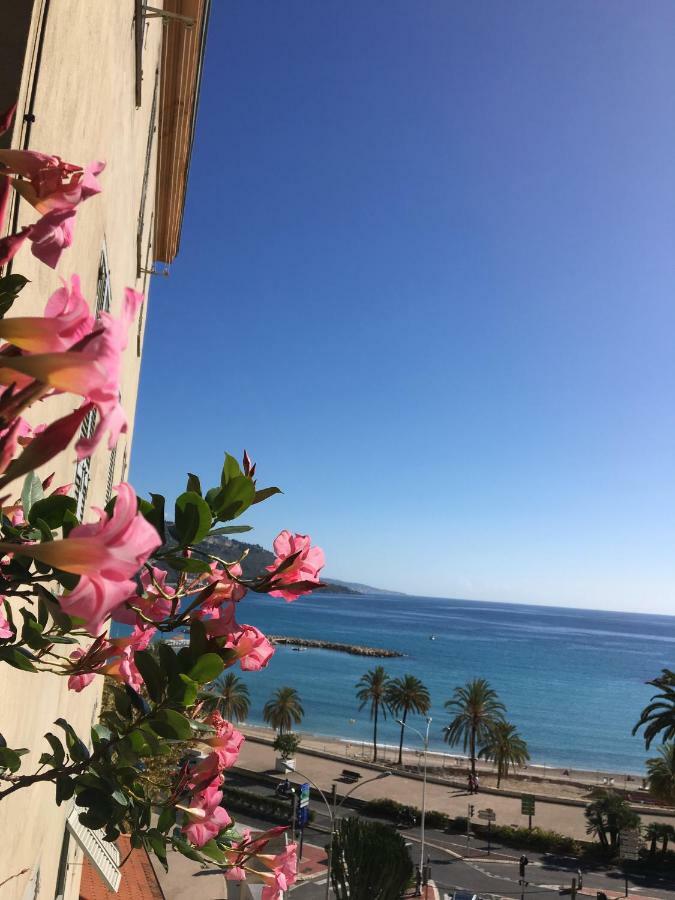 Charmante 3 Zimmer, Stadtwohnung,Strandnähe Menton Exterior foto